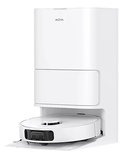 MOVA E40 Ultra blanco con estación todo en uno Robot aspirador y friegasuelos MOVA E40 Ultra blanco con estación multifunción