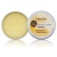 Labnatur Perfume Sólido Azahar - Aroma Floral y Mediterráneo - Natural y Sin Alcohol - Fragancia Duradera - Con Aceites Vegetales - Para Mujer y Hombre - Fabricado en España - 15 ml