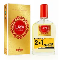 3 UNIDADES (2+1 Gratis) Laya Al Arab Eau de Toilette Mujer – 90 ml | Aroma Floral Oriental Elegante