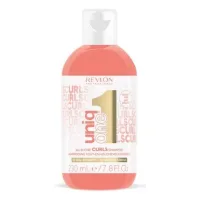 REVLON PROFESSIONAL UniqOne All in One Curls, Champú Nutritivo 230 ml
