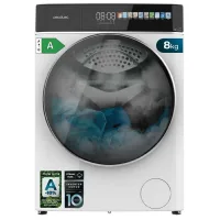 Cecotec Lavadoras de 8 Kg Carga Frontal Bolero Dresscode 8900 Inverter Fullcolor A. 8 Kg, 1400 Rpm, Pantalla Fullcolor 10,3