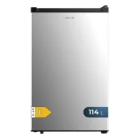 Cecotec Nevera Pequeña - Frigorífico Mini Retro 114L - 1 Puerta Bolero Coolmarket TT Origin 114 L Inox. Frigorífico Sobremesa