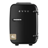 Mini Nevera EVVO F4 Retro con Sistema de Refrigeración y Ahorro de Energía, 4 L