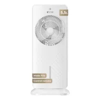 Climatizador Evaporativo EVVO AC750, 75W, Depósito 3.5L, 3 Velocidades, Temporizador 12h, Mando a Distancia