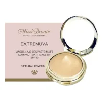 ALISSI BRONTE - MAQUILLAJE COMPACTO MATE SPF50 COBERTURA NATURAL