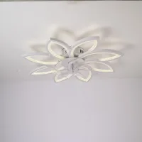 Lalumia Lámpara Ventilador Techo LED 39"/20", 40W, Motor DC , 6 Velocidades, CCT Ajustable 3000K-6000K, Blanco/Negro