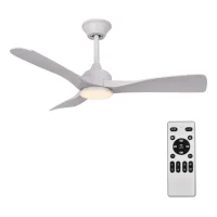 hola led Ventilador de Techo LED 52"/42“ con Luz LED Ajustable – 3000K-6000K, AC85-265V，Aspas de ABS, motor con bobinado de cobre.