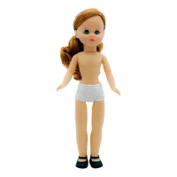 Muñeca colección Sintra original 2021 desnuda de 40 cm edición limitada 100% vinilo. Fabricada en España por Folk Artesanía