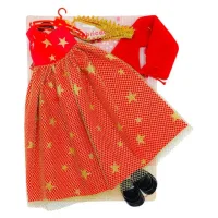 Folk Artesanía Set Ropa Muñeca Vestido Largo Edición Limitada Colección Sintra Simona Mari's Pepa's Naia
