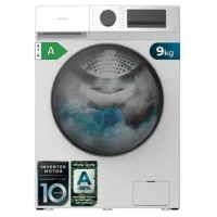 Cecotec Lavadora Carga Frontal 9Kg Bolero DressCode 9450 Inverter, 1400 rpm, 16 programas, Clase A-10%, Motor Inverter Plus