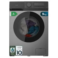 Cecotec Lavadora Carga Frontal 9Kg Bolero DressCode 9450 Inverter Steel, 1400 rpm, 16 programas, Clase A-10%