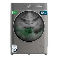 Cecotec Lavadora Secadora 10-6Kg Carga Frontal Bolero Wash&Dry 10680 Inverter Steel A. 1400RPM, 16 Programas