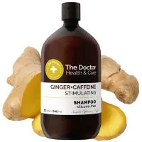Champú estimulante Jengibre + Cafeína The Doctor H&C – fórmula fortalecedora para caída del cabello