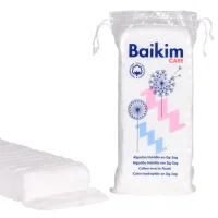 Algodón zigzag Baikim 80g- Algodón puro 100 %-Uso sanitario y cosmético.