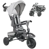AIYAPLAY Triciclo Evolutivo 6 en 1 Plegable para 1-5 Años Asiento Giratorio