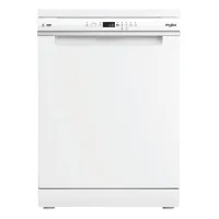 Lavavajillas - Whirlpool W8F HP51W, 15 servicios, 10 programas, 60 cm, MaxiSpace Tub, PowerClean Pro, Tecnología 6th Sense, Blanco