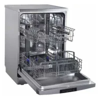 Lavavajillas - Infiniton DIW-60.6S, Independiente, 12 servicios, 7 programas, 60 cm, Inox
