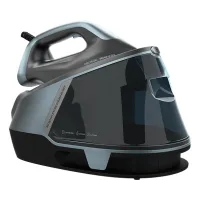Centro de planchado - Cecotec IronHero H-2800 Professional Station, Suela cerámica, Dual Steam Pro, Bomba automática, Antical Cyclo Clean, Azul
