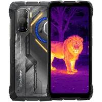 Blackview ROCK 3 Smartphone de Exterior 32GB+256GB Cámara de Imagen Térmica Teléfono Móvil 10000mAh negro