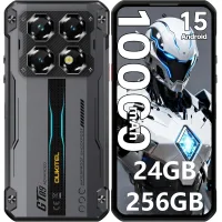 OUKITEL WP60 5G Teléfono Móvil 24GB+256GB 10000mAh Pantalla de 7.2  108MP Android 15 negro