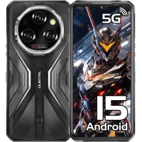 Teléfono Móvil OUKITEL WP55 5G 36GB+256GB 6.58  FHD+ 108MP 11000mAh Doble SIM Android 15 Huella Dactilar Lateral/NFC/OTG negro