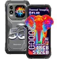 Teléfono Móvil Blackview Xplore 1 Pro 5G 48GB+512GB 20000mAh Pantalla de 6.78  64MP Android 15 Smartphone