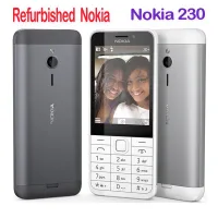 Teléfono Móvil Reacondicionado Nokia Original Nokia 230 Doble SIM Con Doble SIM 1 Battery 1 Charger negro