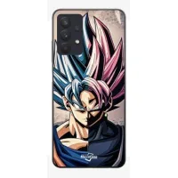 Coque Maniacase pour Samsung Galaxy A32 4G Dragon ball z super goku ssj