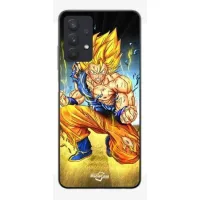 Coque Maniacase pour Samsung Galaxy A32 4G Goku genou a terre