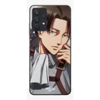 Coque pour Samsung Galaxy A32 5G Manga Attaque des Titans Levi Ackerman Poster