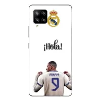 Coque Maniacase pourSamsung Galaxy A42 5G Kylian Mbappe Real Madrid 9 Hola