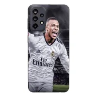 Coque Maniacase pour Samsung Galaxy A23 5g Kylian Mbappe Real Madrid Goal negro