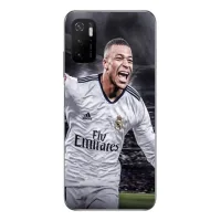 Coque Maniacase pour POCO M3 PRO 5G Kylian Mbappe Real Madrid Goal negro
