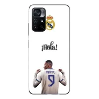 Coque Maniacase pour POCO M4 PRO 5G Kylian Mbappe Real Madrid 9 Hola