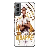 Coque Maniacase pourSamsung Galaxy S21 5g Kylian Mbappe Real Madrid wallpaper celebration