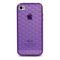 Trade Shop - Caja De La Caja De La Caja De La Caja De Burbujas Sbs Para Apple Iphone 5 5g 5s Purple -