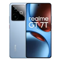 Teléfono - realme GT 7T 5G Smartphone 12GB+256GB | 12GB+512GB, MediaTek Dimensity 8400-Max, Batería Titan 7000mAh+120W Carga rápido, Cámara IMX896 con AI Viaje Snap, 360° Ultimo Refrigeración,