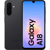 Samsung Galaxy A18 LTE, Negro, 256 GB, 8 GB RAM, 6.7", FHD+ Super AMOLED, Exynos 1610, 5000 mAh, Android 17