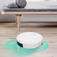 Aspiradora Robot Pureclean Rc1500: Aspiradora Robot Con Una Potencia De Succión De 1200 Pa, Fabricada En Abs, Con Un Peso De 837 G E Incluye Un Paño De Limpieza.