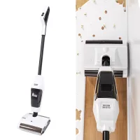 Robot Aspirador Con Dos Velocidades, Función De Fregado Automático, Inalámbrico, Batería De Iones De Litio De 2000 Mah, Carcasa De Abs, Para Suelos/alfombras/moquetas, Blanco.