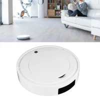 Robot Aspirador Automático Con Protección Anticaídas, Gran Potencia De Succión, Batería De 1500 Mah, Funcionamiento Silencioso, Ideal Para Mascotas, Alfombras, Suelos Duros Y Limpieza Diaria.