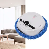 Robot Aspirador Automático – Blanco – Abs Y Fibra De Vidrio – Batería De 2400 Mah, 120 Minutos De Autonomía – Incluye Kit De Limpieza