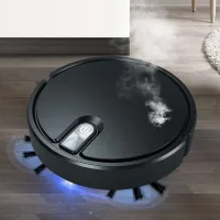 Robot Aspirador Con Batería, Abs, 906 G, Negro – Barrido, Fregado, Filtración Inteligente Y Funcionamiento Silencioso.