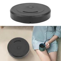 Aspiradora Robot Inteligente De Abs Con Gran Potencia De Succión Y 10 Accesorios Para Fregar – 230 X 230 X 42 Mm, Color Negro.