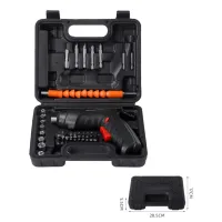 Destornillador Eléctrico Recargable, Destornillador Eléctrico Portátil 47 En 1, Ideal Para Proyectos De Bricolaje, Con Estuche Para Destornillador Eléctrico.