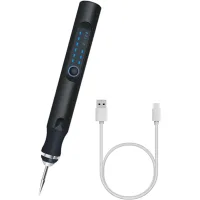 Herramienta Rotativa Inalámbrica Pequeña, 3 Velocidades, Carga Usb, Herramienta Rotativa Multifuncional, Alimentación De 3,7 V.