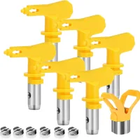 Boquilla Pulverizadora Para Pistola De Pintura, Amarilla, Juego 515, 517, 519, 521, 523, 525