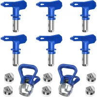 Boquilla De Pistola Pulverizadora Tipo Pico De Pato, Azul, Juego De Boquillas 523/517/211/417/515/315