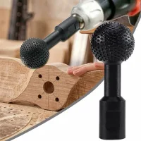 Nazalus - Más Vendido - Broca De Fresado, Desbarbado Rotativo, Tallado De Madera, Cabezal De Pulido Para Amoladora Angular (10 Mm De Diámetro) 1 Pieza