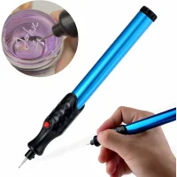 Grabador Fácil Original - Bolígrafo De Grabado De Precisión Portátil - Herramienta De Grabado - Grabado Eléctrico - Para Joyería, Metal, Vidrio, Cuero Y Madera